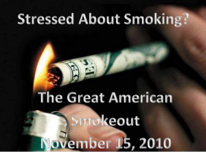 Stress & Great American Smokeout 2012